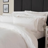 1200 Thread count bedding in white