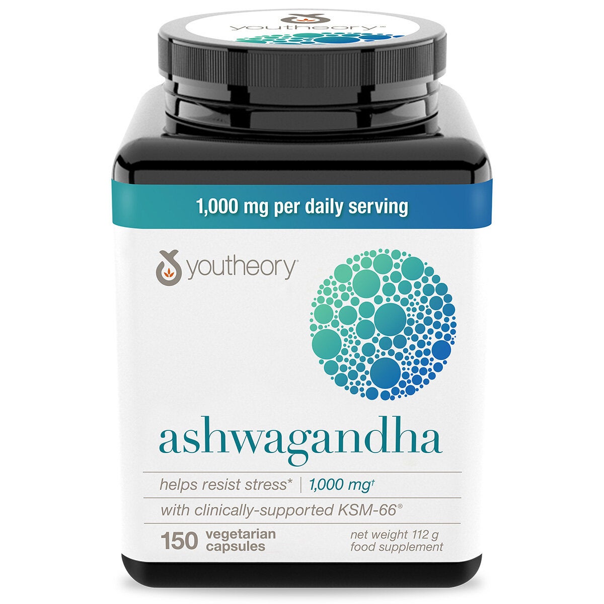 Youtheory Ashwagandha, 150 Capsules Youtheory Ashwagandha, 150 Capsules