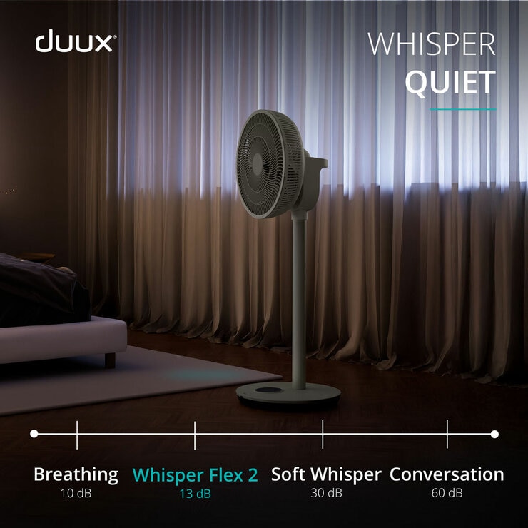 Duux Whisper Flex 2 Smart Fan DXCF104UK, Stone
