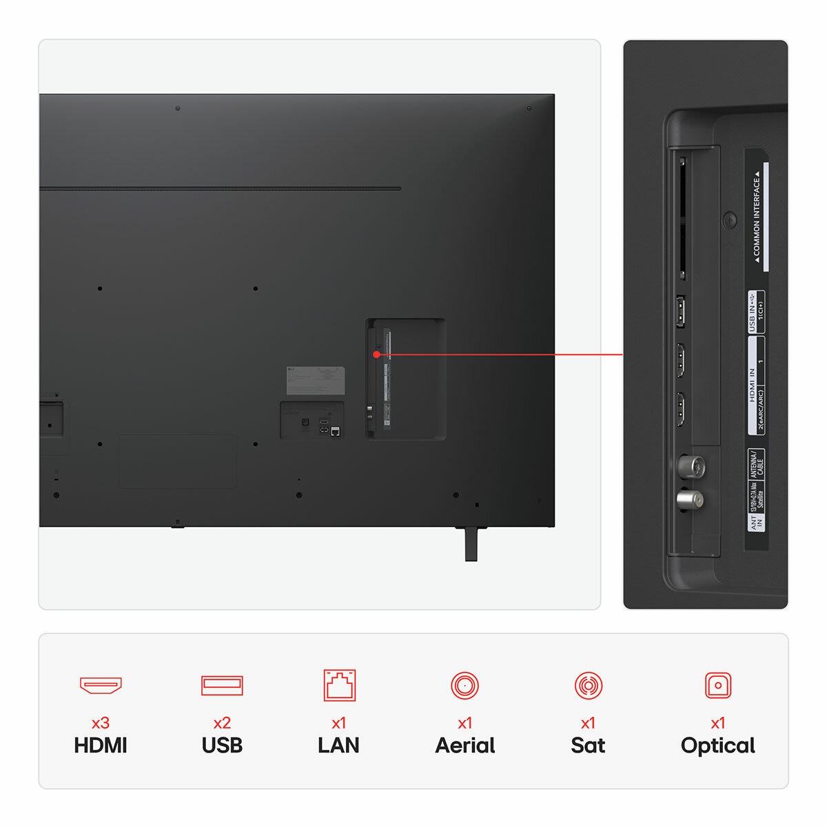 LG 65NANO80A6B 65 Inch Nano 4K Ultra HD Smart TV