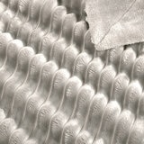 Life Comfort Textured Faux Fur Throw in 3 Colours, 152 x 177 cm