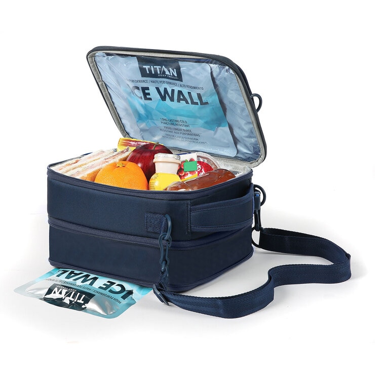 Titan Expandable Lunchbox with Storage in 3 Colours