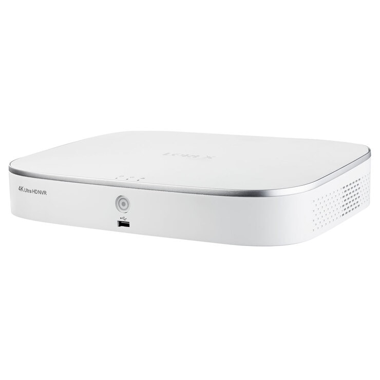 Lorex 8 Channel 2TB NVR with 8 x 4K Ultra HD Smart Deterrence Security