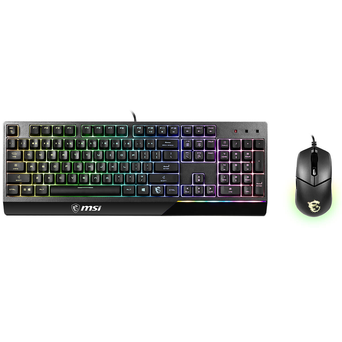 Buy MSI Vigor GK30 COMBO RGB Mechanical Gaming Keyboard & Clutch GM11 Gaming Mouse at Costco.co.uk