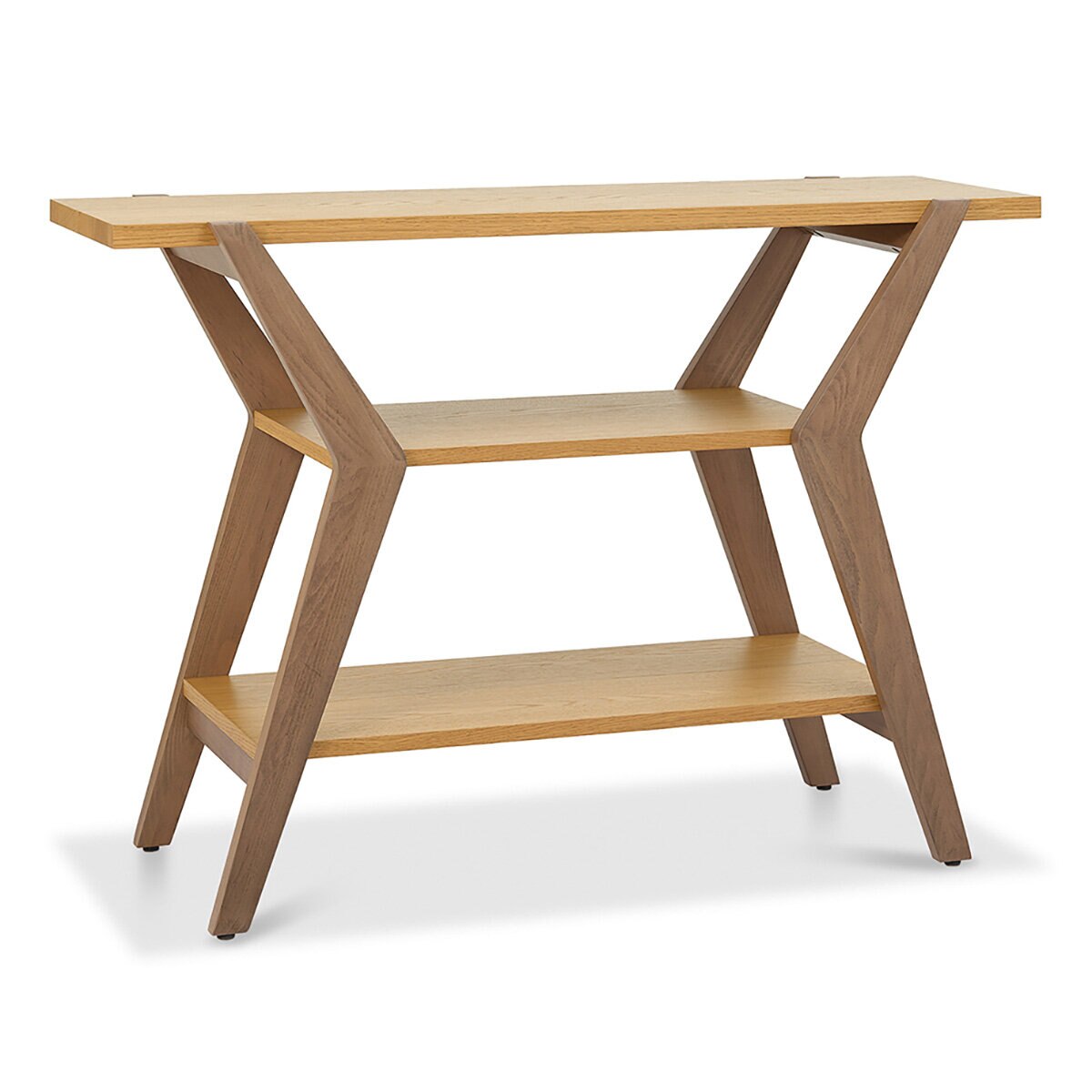 Bentley Designs Kristen Light Oak Console Table
