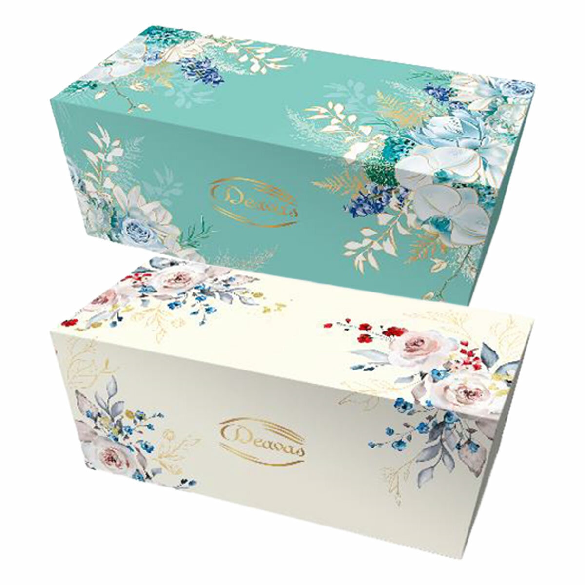 Deavas Fresh Cream Ballotin, 400g in Green and White