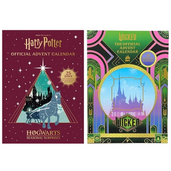 Advent Calendar in 2 Options: Harry Potter or Wicked
