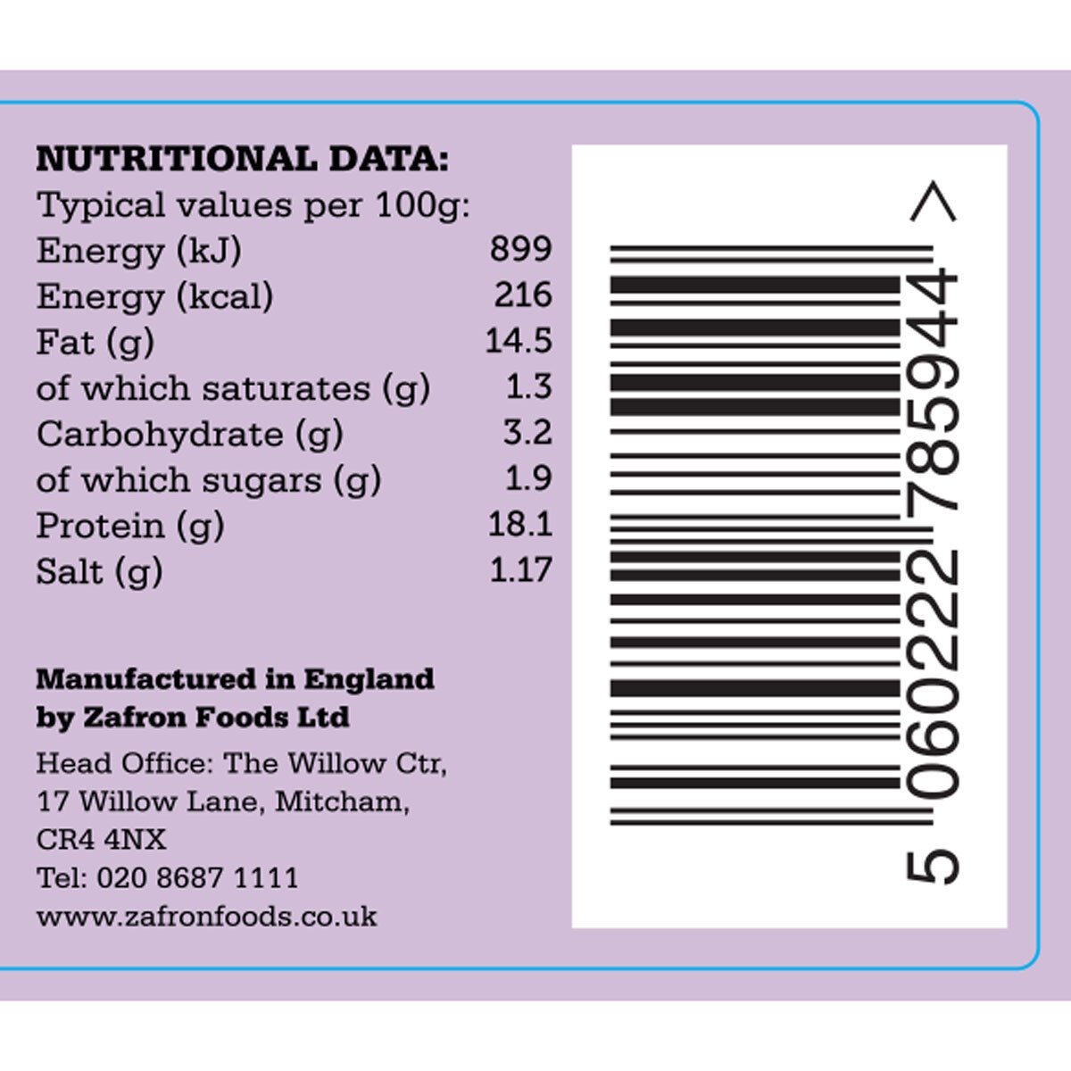 Zafron Foods Chicken Tikka Mayo Filler, 900g
