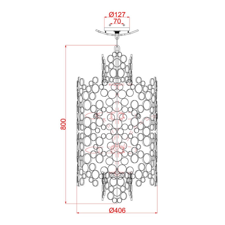 line drawing of light