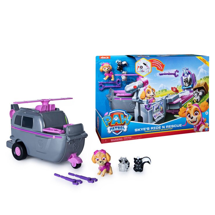 paw patrol skye ride on helicopter