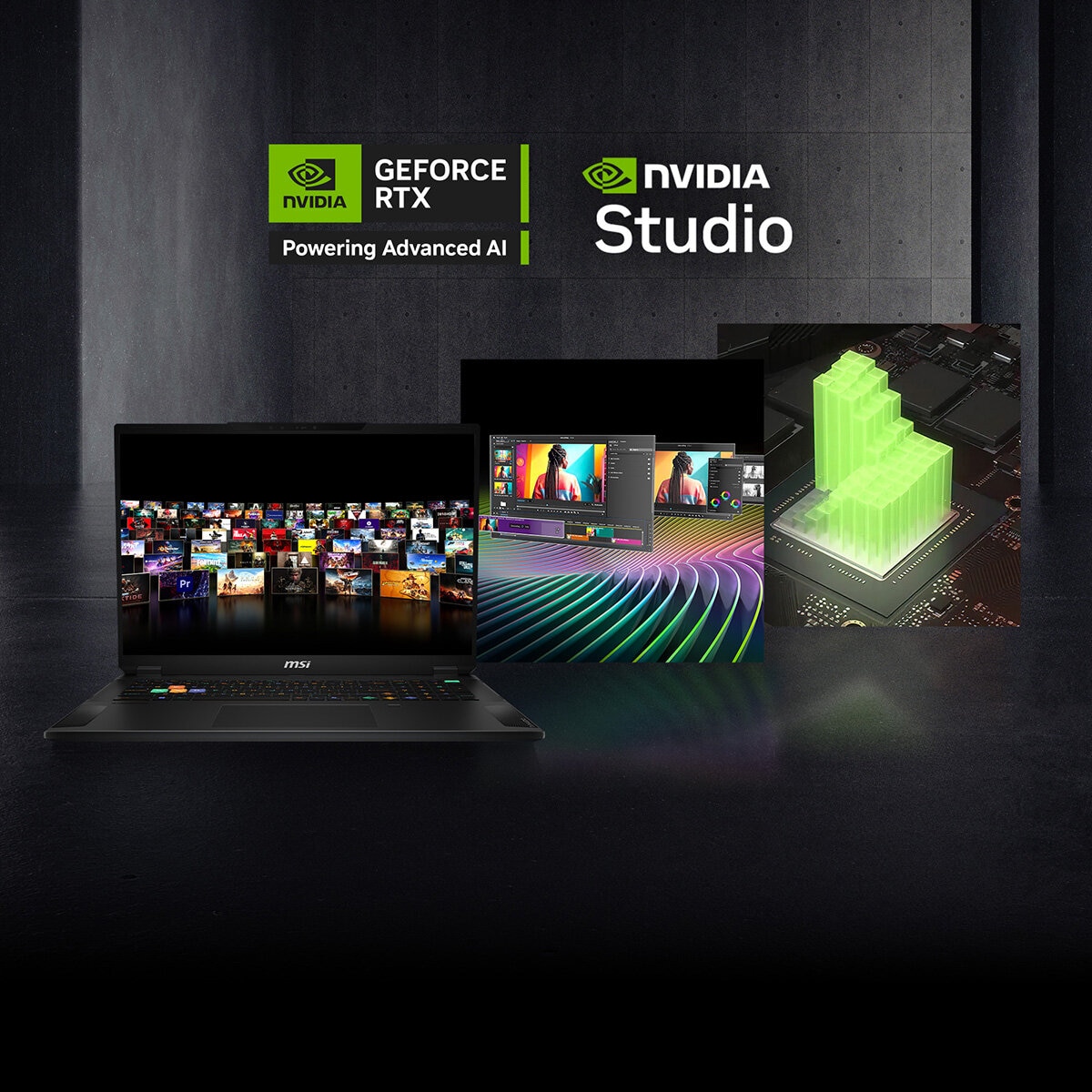 MSI Stealth, AMD Ryzen AI9, 32GB RAM, 2TB SSD, NVIDIA GeForce RTX 5070Ti, 18 Inch Gaming Laptop