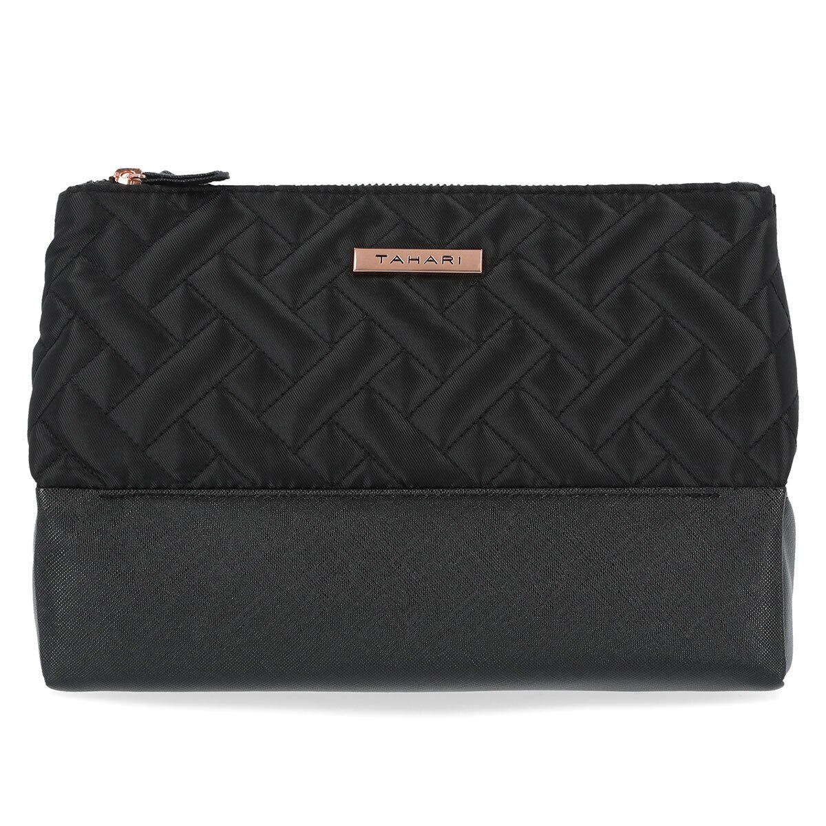 Black Cosmetic Bag Front
