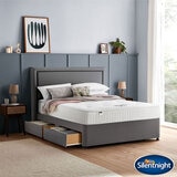 Silentnight 1400 Pocket Ortho Mattress & Slate Grey Divan in 4 Sizes