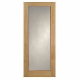 Mendes Internal Prefinished Internal Door - Oak Wiltshire Glazed in 3 Sizes