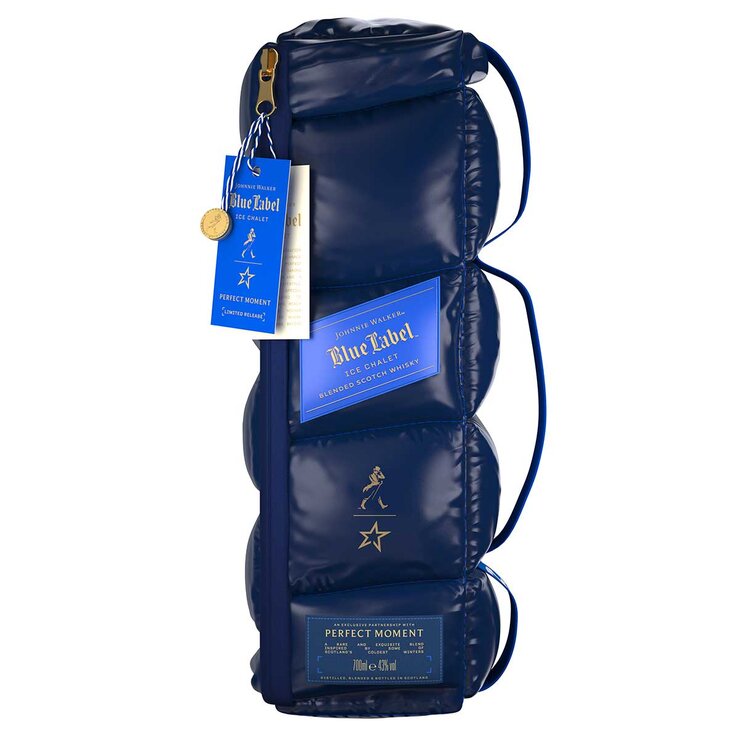 Johnnie Walker Blue Ice Chalet 70cl and Crossbody Bag