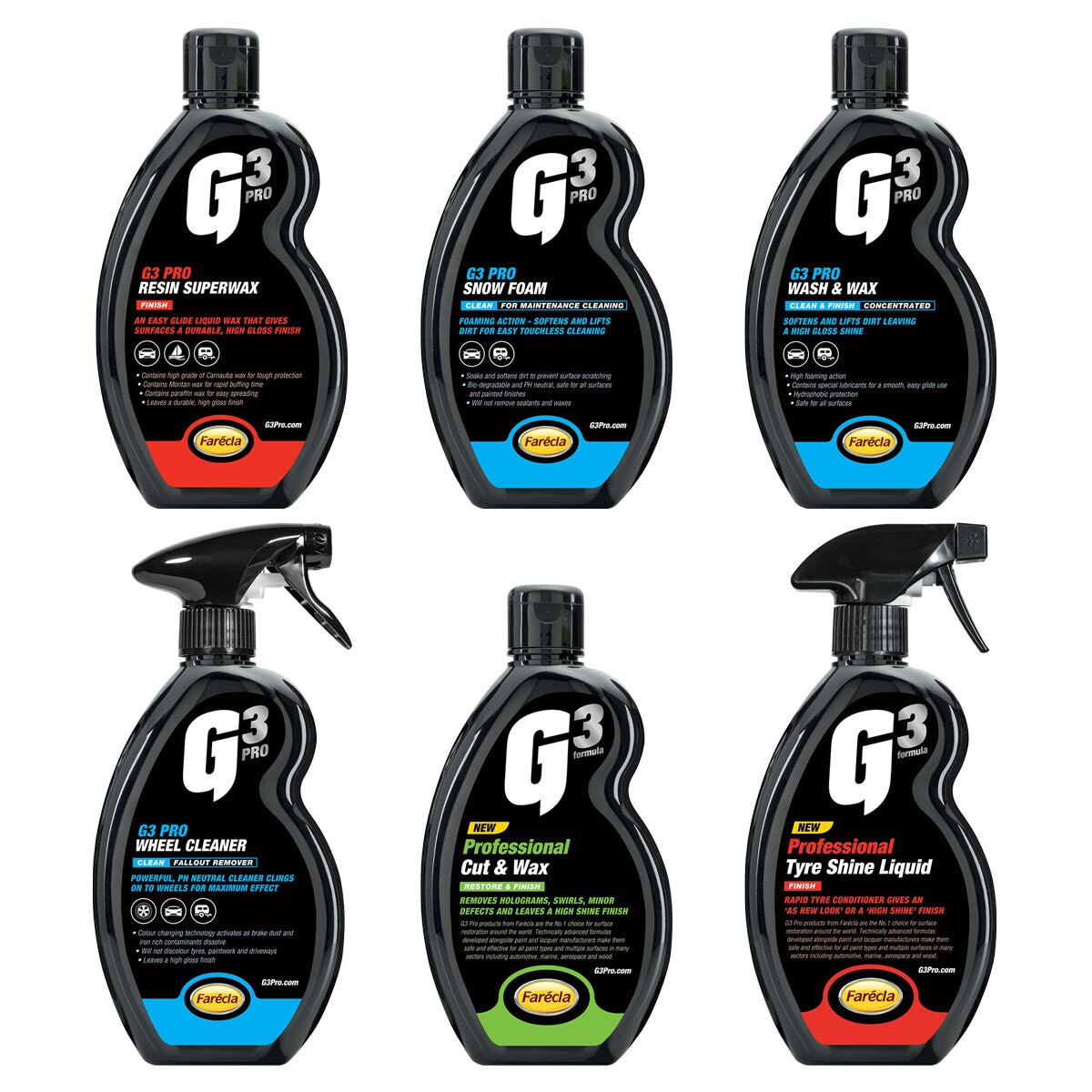 G3 Pro 6 Piece Car Cleaning Kit Costco UK