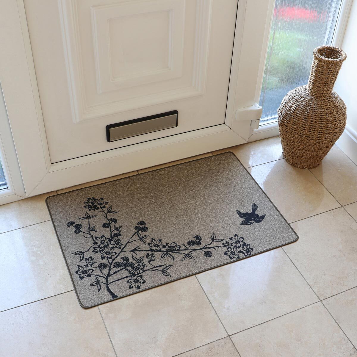 JVL Elegance Doormat and Runner Mat Pack in Swallow Design Costco UK