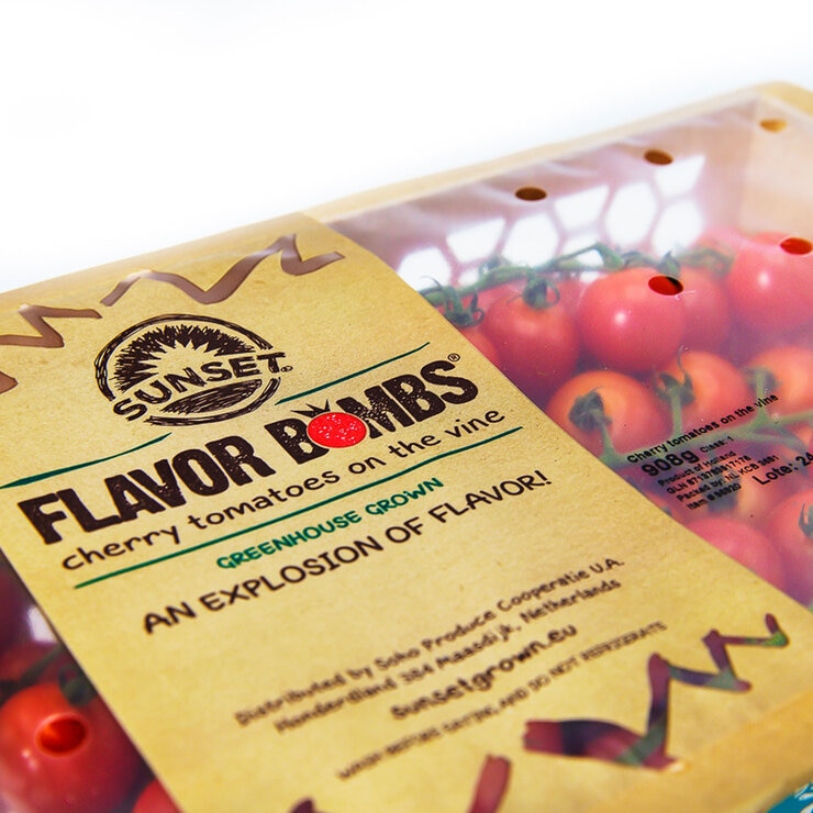 Cherry Tomatoes On The Vine