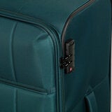 Rock Tokyo Softshell Suitcase 3pc set in Green Rock Tokyo Softshell Suitcase 3pc set in Green