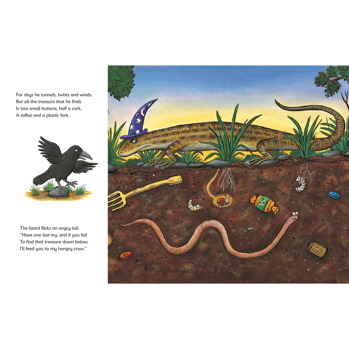 Page Spread of A treasury of creatures