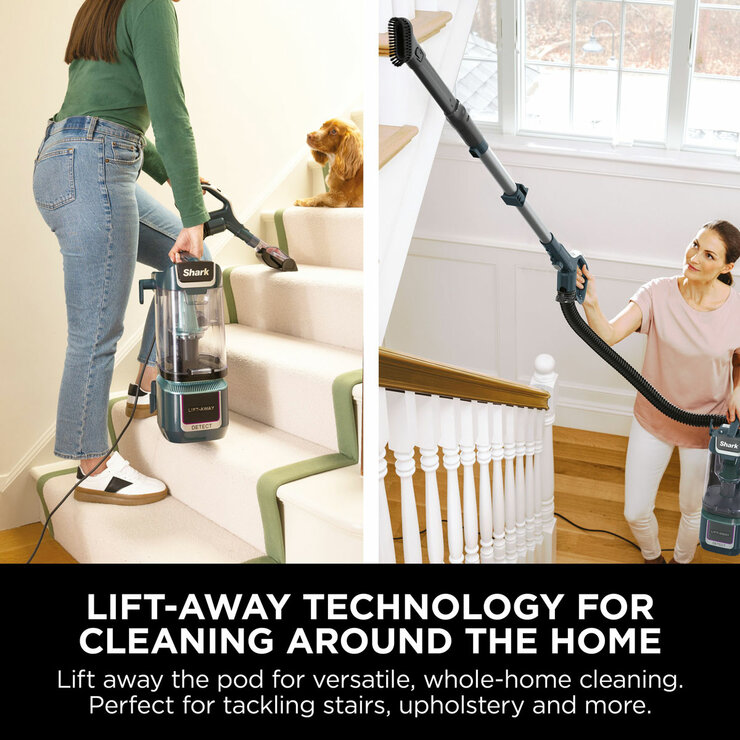 Shark Detect XL Pet Pro Corded Upright Vacuum with lift away technology