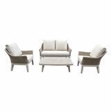 Kettler Avora 4 Piece Deep Seating Set Kettler Avora 4 Piece Deep Seating Set