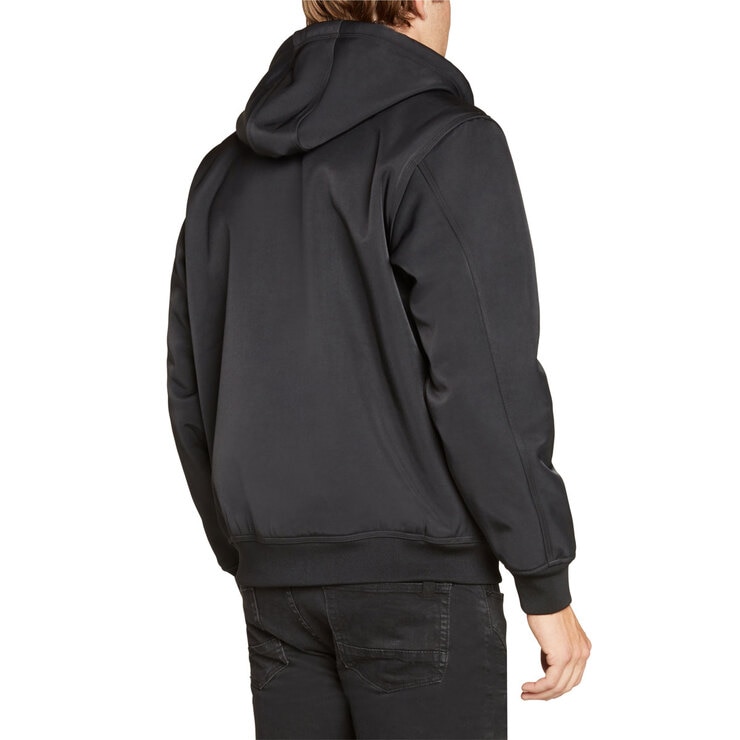 Kirkland Signature Men's Heavy Duty Hooded Work Jacket in Black, Extra Large