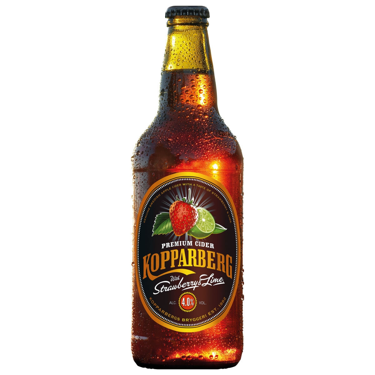 Kopparberg Strawberry and Lime Cider, 15 x 500ml 