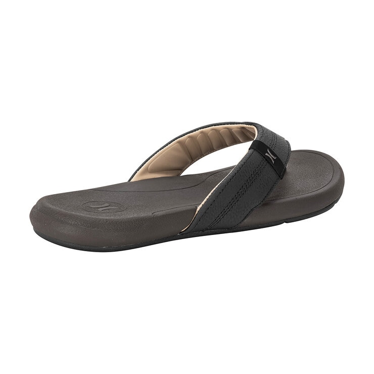 Hurley Men's Flip Flop in Brown, Size 11