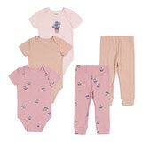 Pekkle 5 Piece Starter Set in Pink