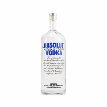 Absolut Original Swedish Vodka, 4.5L