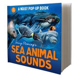 Garry Fleming Pop-Up Sound Books in 3 Options: Dinosaurs, Sea Animal and Wild Animals