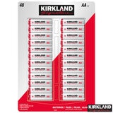 Kirkland Signature Alkaline AA Batteries - 48 Pack Kirkland Signature Alkaline AA Batteries - 48 Pack