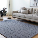 Livabliss Brook Grey Wool Rug, In 2 Sizes Livabliss Brook Grey Wool Rug, In 2 Sizes