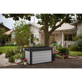 Keter Denali 380 Litre Wood Look Duotech Outdoor Storage Deck Box