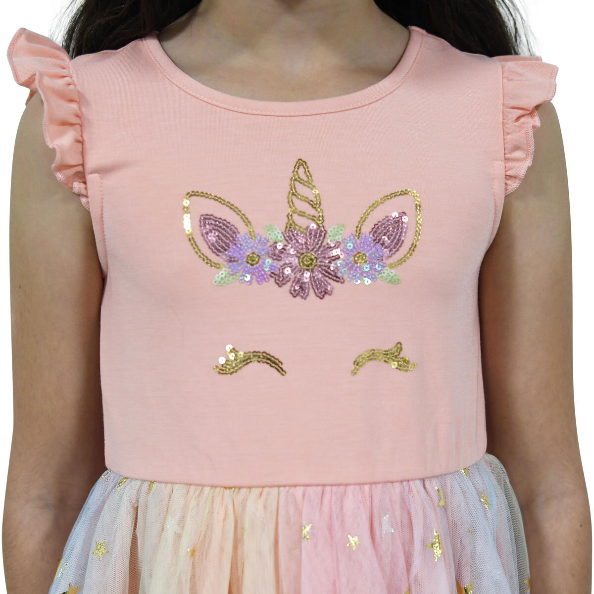 Zunie Girls Tutu Dress in Unicorn, 6 Years