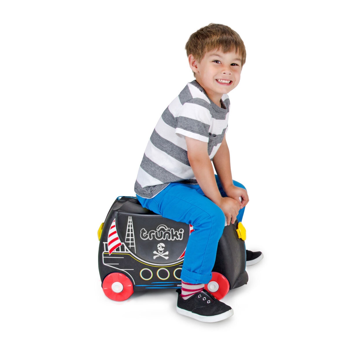 Trunki Ride-On Suitcase - Pedro the Pirate Ship