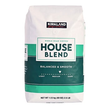 Kirkland Signature Whole Bean Coffee House Blend, 1.13kg