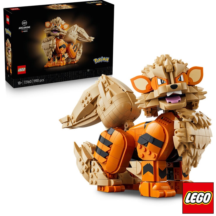 LEGO Pokémon Arcanine - Model 72160 (18+ Years) LEGO Pokémon Arcanine - Model 72160 (18+ Years)