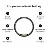 Ultrahuman Ring AIR Aster Black, Size 5 Ultrahuman Ring AIR Aster Black, Size 5