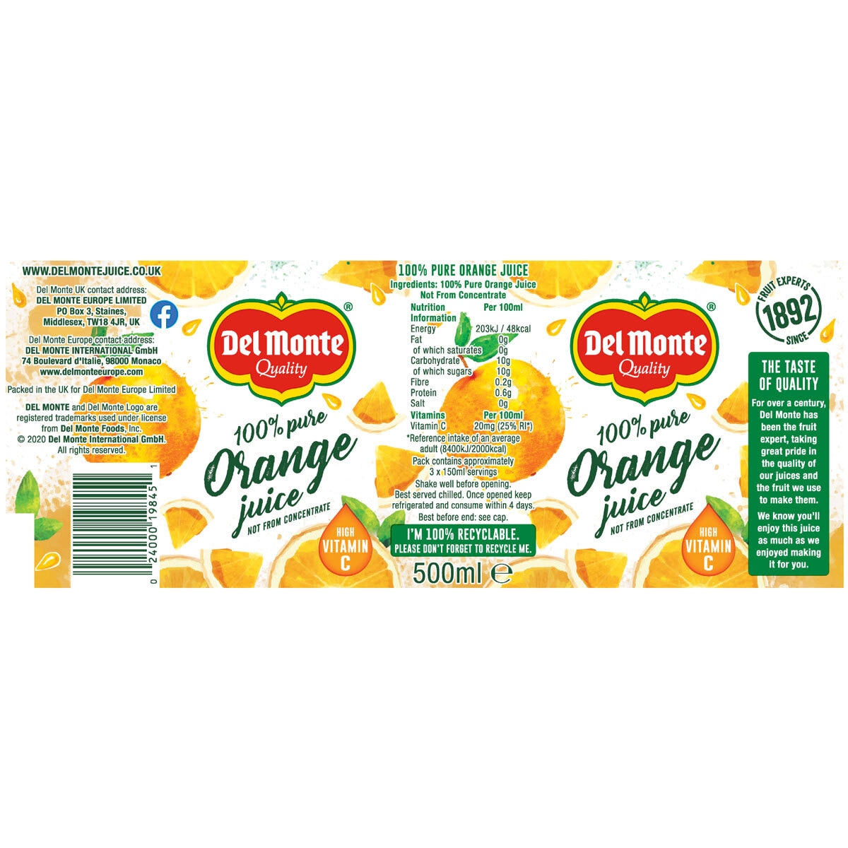 Product Label