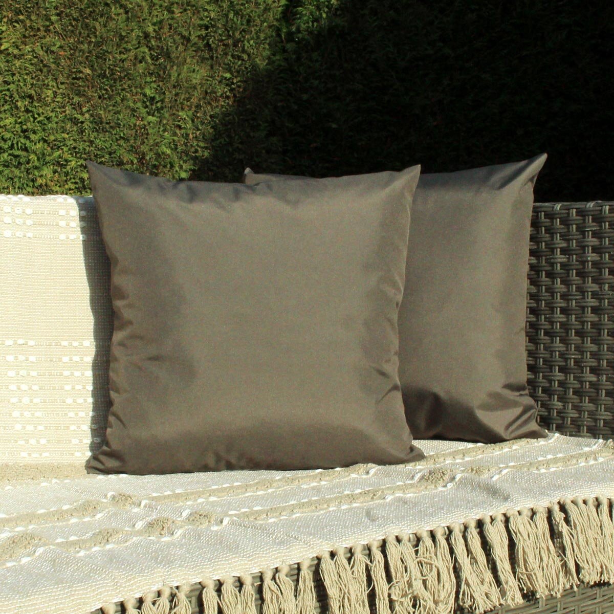 Furn Wrap Outdoor Cushion 2 Pack in 4 colours, 43 x 43 cm