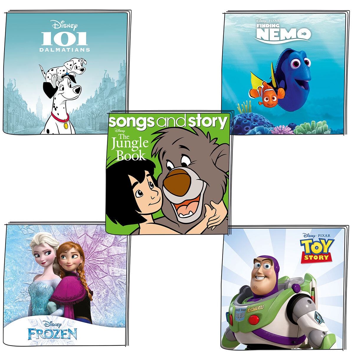 Buy Tonies Disney 5 Pack Bundle Book Image at Costco.co.uk