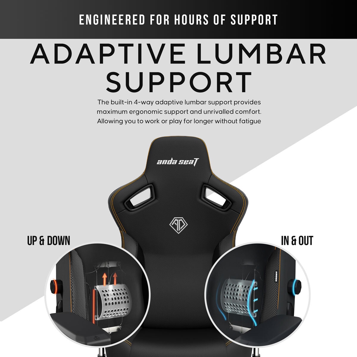 Kaiser Series 3 Large Gaming Chair - Black