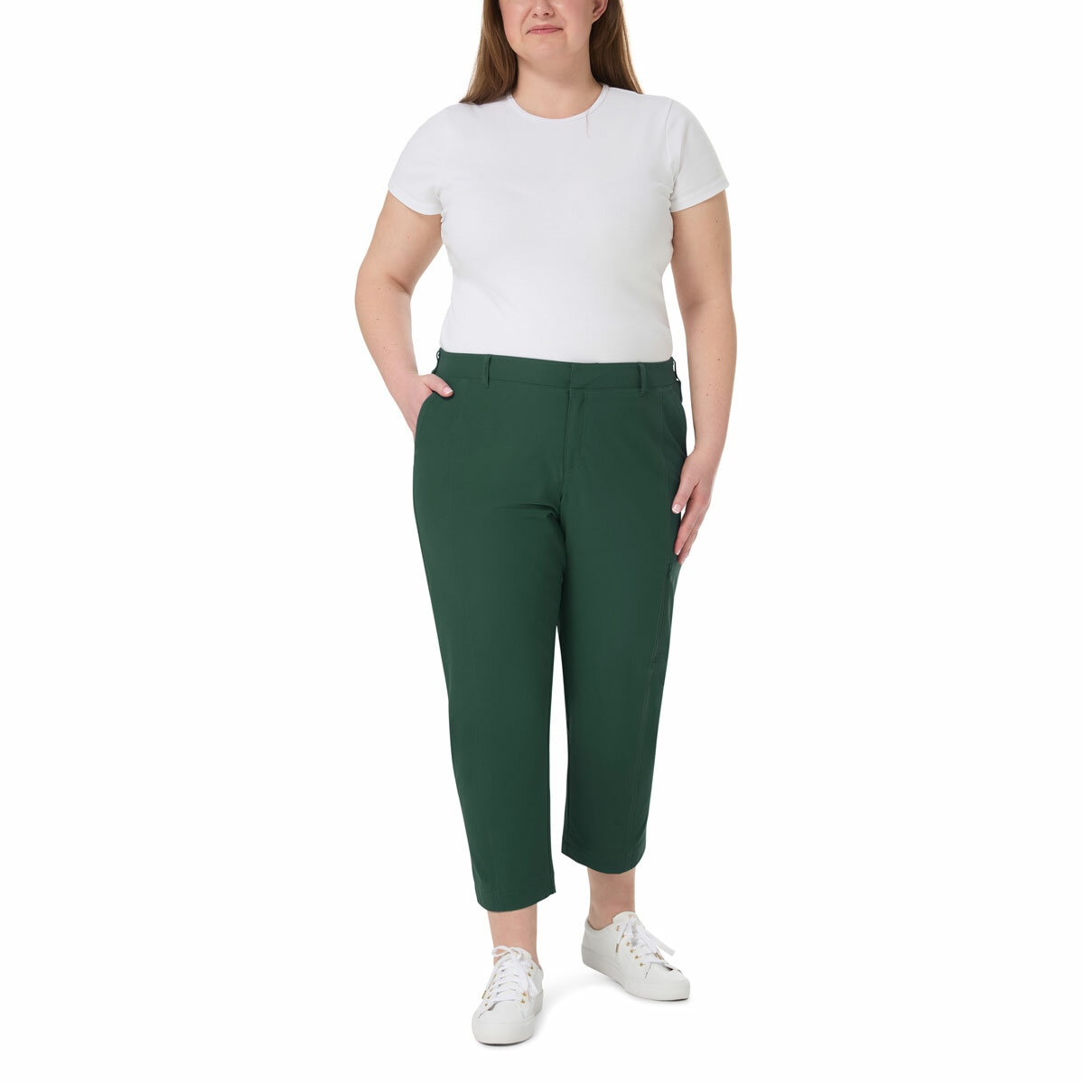 Kirkland Signature Women's Travel Pant in Green