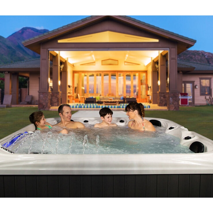 Blue Whale Spa Empire Beach 112Jet 5 Person Hot Tub Delivered and