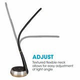 OttLite Wireless Charging LED Table Lamp in Black