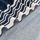 Berkshire Chenille Striped Throw in 3 Colours, 152 x 178 cm Berkshire Chenille Striped Throw in 3 Colours, 152 x 178 cm