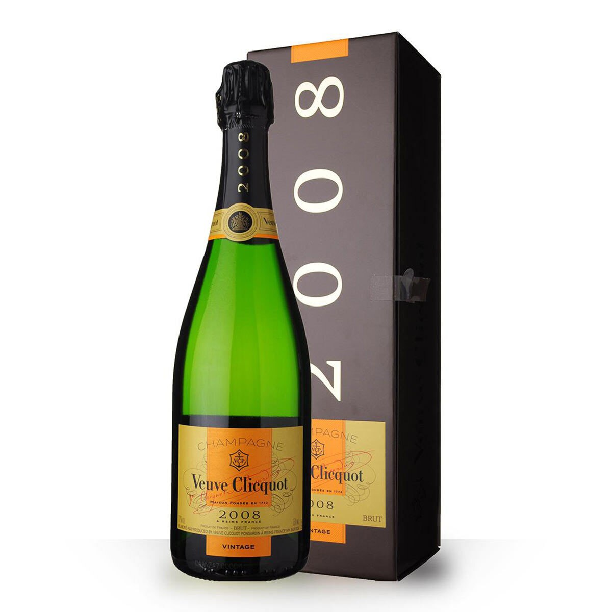 Veuve Clicquot Brut Champagne 2008, 6 x 75cl With Gift Boxes Costco UK