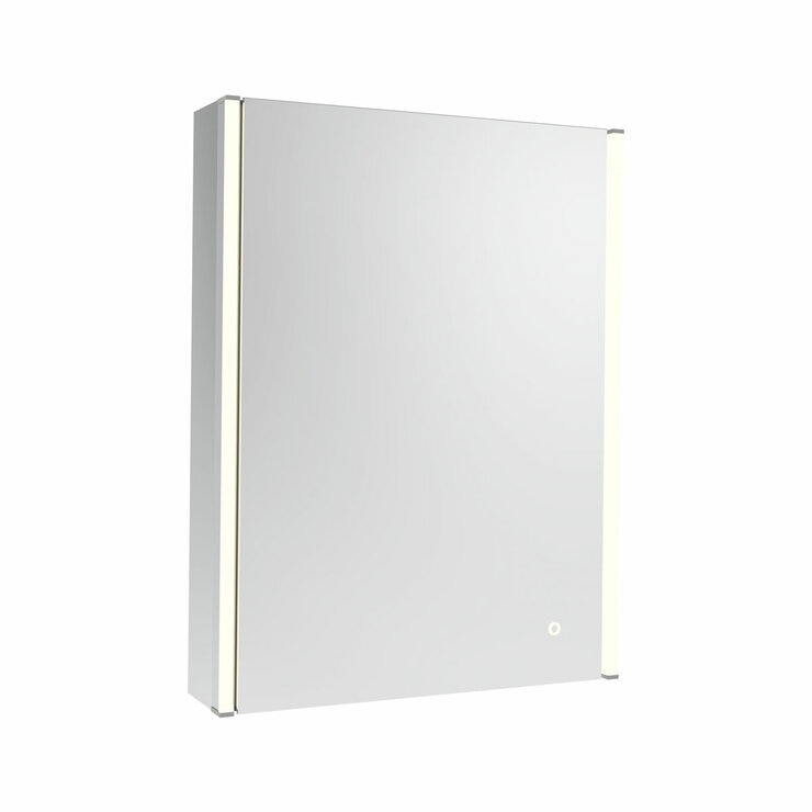 Tavistock Deco 1 Door Mirrored Bathroom Cabinet 500 x 650mm